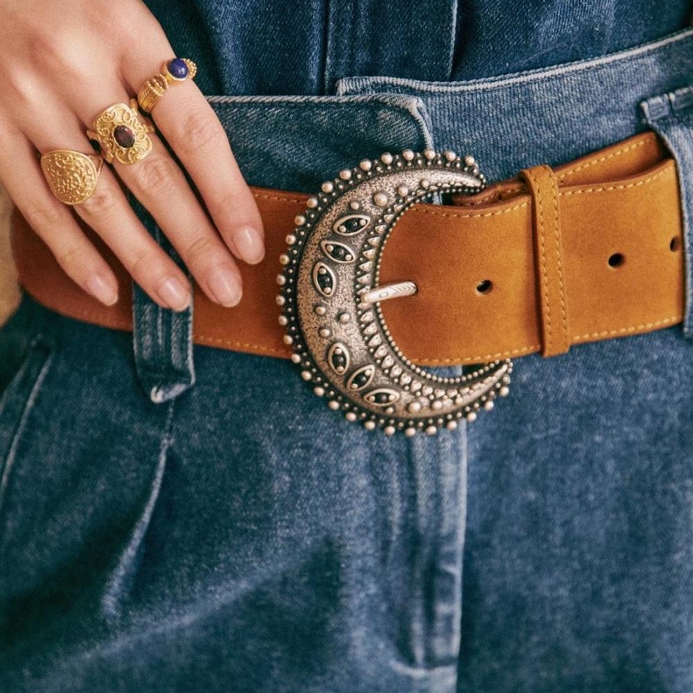 NWT Sezane Louve Belt
